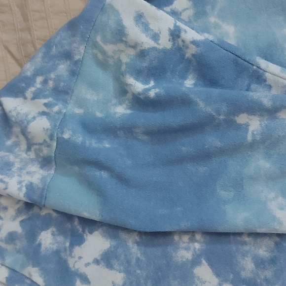 Hippie Rose Cropped Tie Dye Sweatshirt - Picture 4 of 9